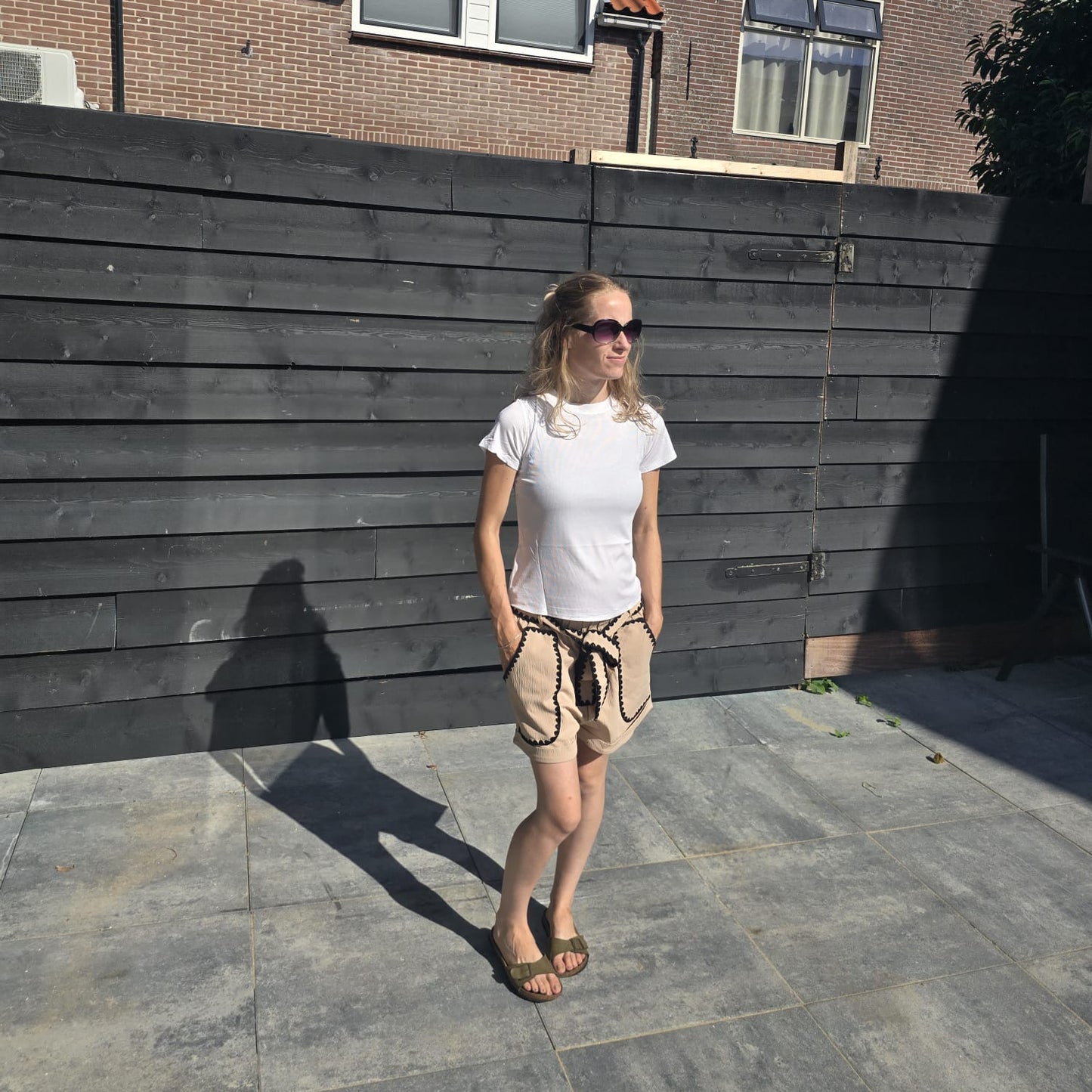 Basic T-shirt wit, fris & veelzijdig